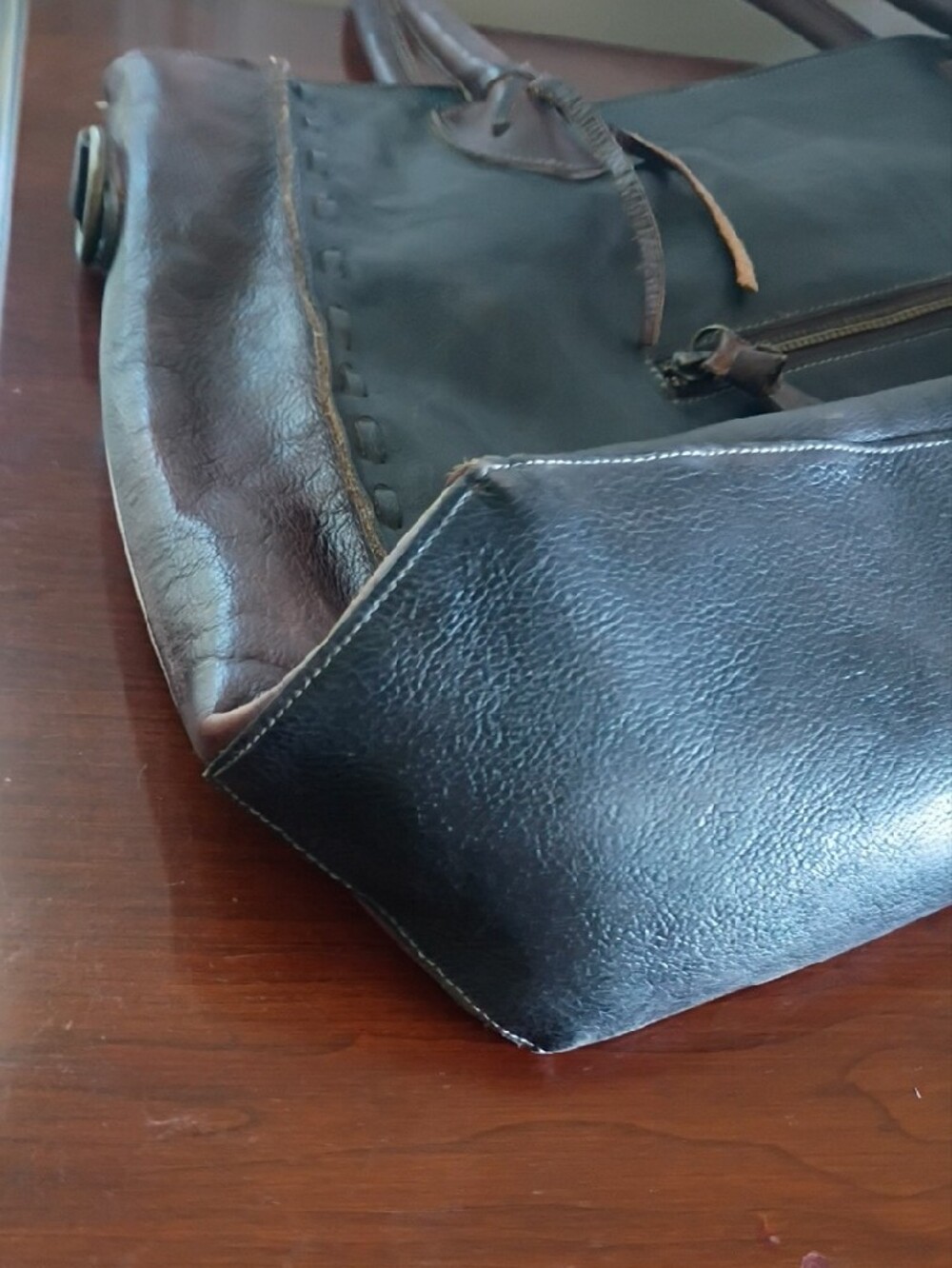 Bed Stu Rockaway Leather Satchel - Picture 10 of 12